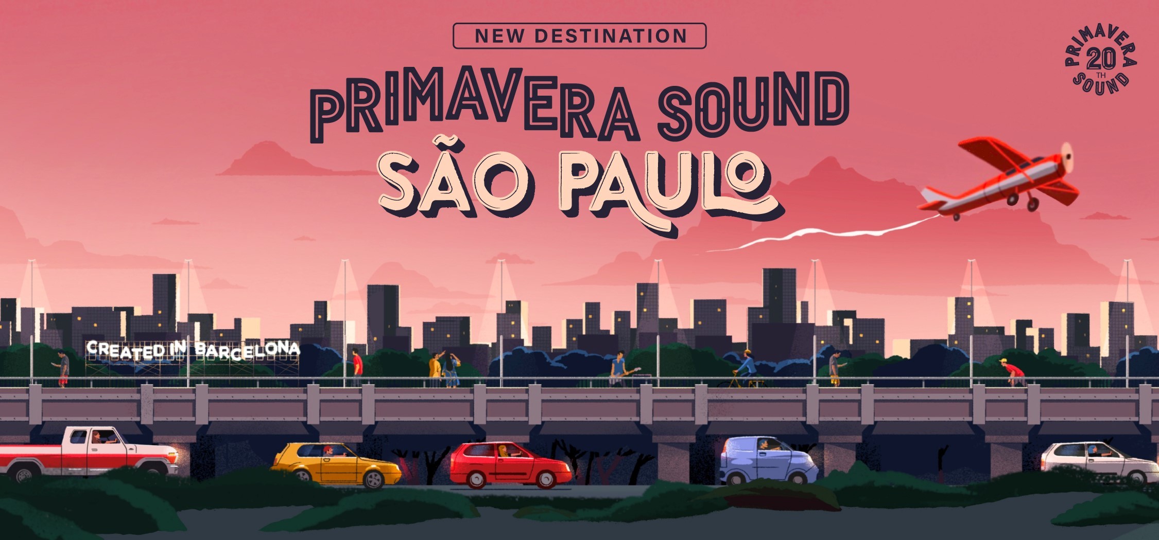Logo do festival Primavera Sound São Paulo Edição 2022.