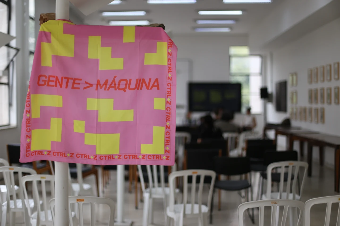 Imagem do palestra do coletivo ctrl+z